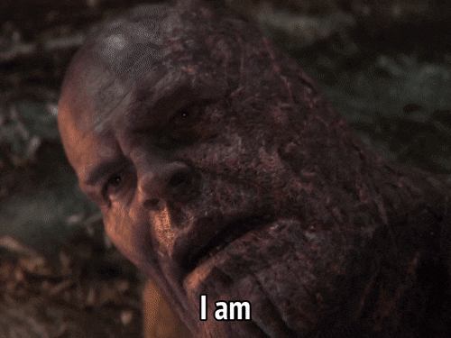 Avengers Endgame Thanos GIF
