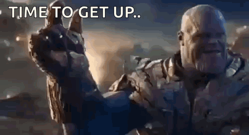 Avengers Endgame Thanos Thumbs Up