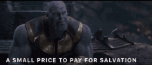 Avengers Endgame Villain Thanos GIF