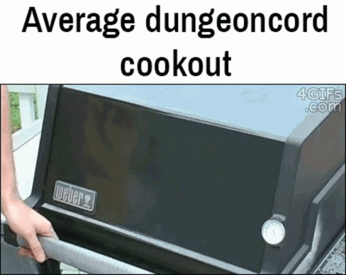 Average Dungeoncord Cookout GIF