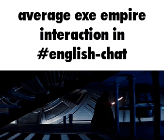 Average Exe Empire Interaction in English Chat