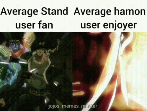 Average JoJo Fan Enjoyer Meme GIF