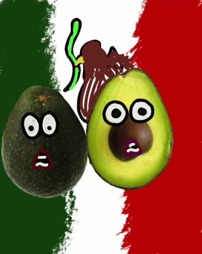 Avocado Fruits Talking From Mexico GIF