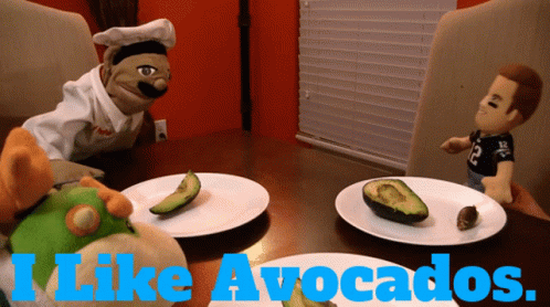 Avocado Healthy Fruit Super Mario Logan GIF