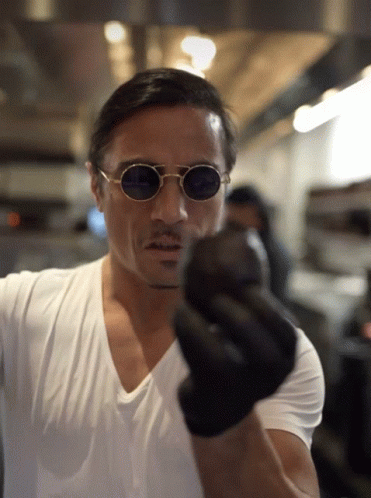 Avocado Salt Bae Turkish Butcher GIF