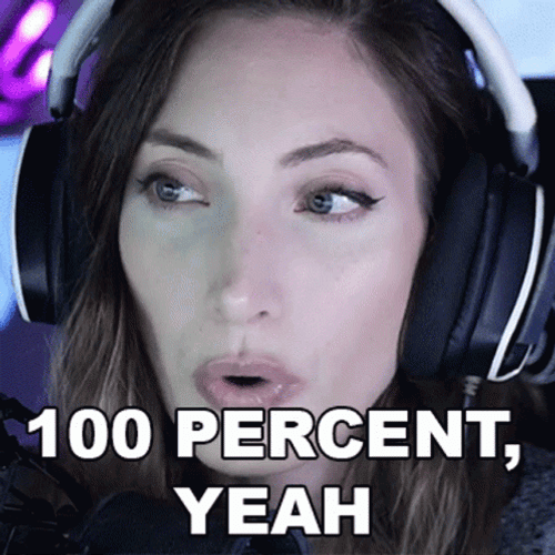 Avori Henderson 100 Percent Agree GIF