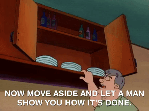 Aw My Back Arnold Nicksplat GIF