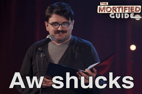 Aw Shucks Awkward GIF