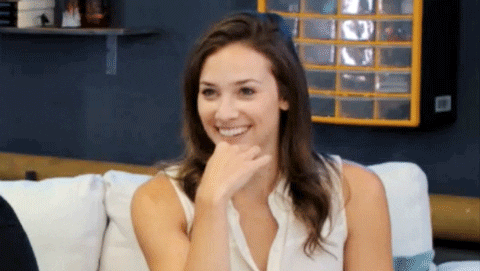 Aw Shucks Hiding Face GIF