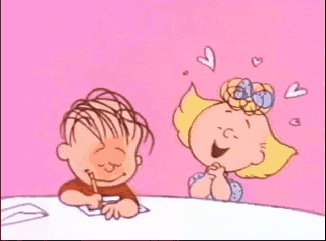 Aw Shucks Linus And Sally Gif GIF