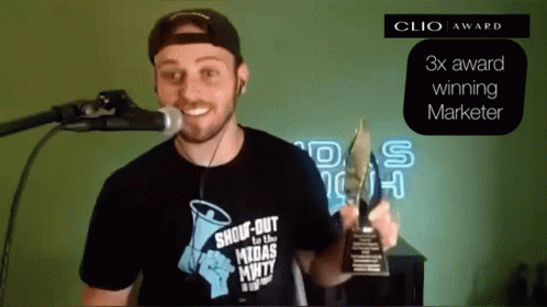 Award Meidas Touch Podcast Winning Marketer GIF