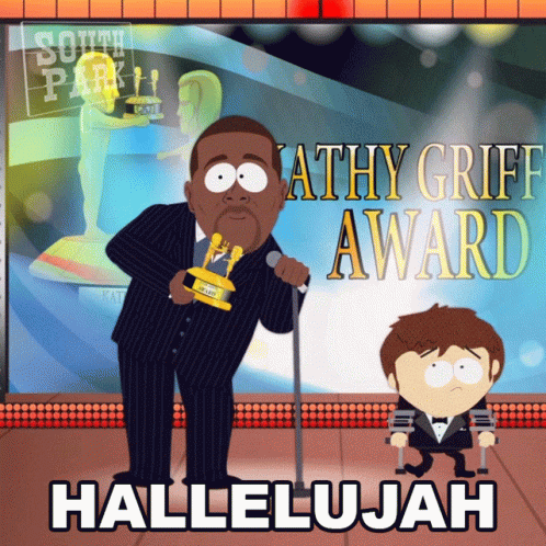 Awards Night Man Says Hallelujah Meme GIF