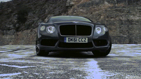 Awesome Bentley Black Car GIF