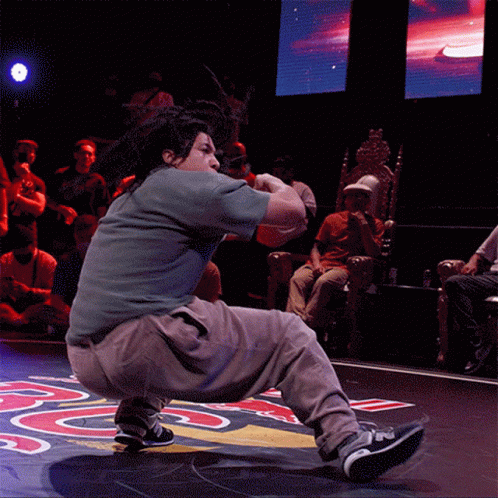 Awesome Dreads Guy Break Dance GIF