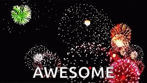 Awesome Firework Display GIF