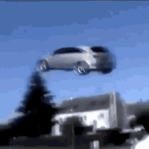 Awesome Flying Car GIF