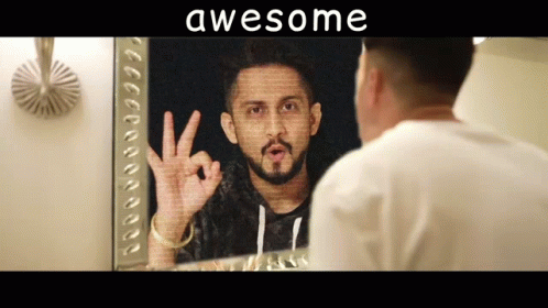 Awesome Guy Ok Sign GIF