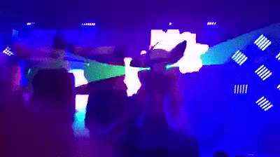 Awesome Pikachu Rave Party GIF