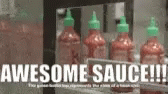 Awesome Sauce Rolling In Line GIF