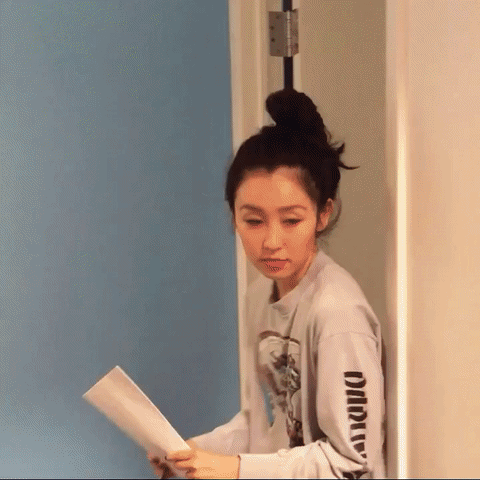 Awkward Creepy Smile In The Office GIF