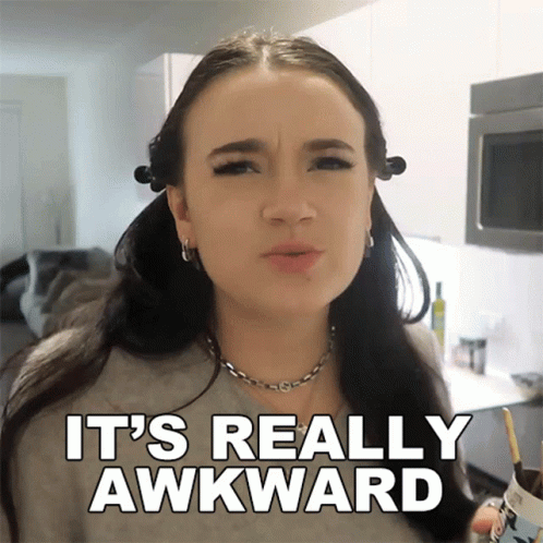 Awkward Fiona Frills GIF