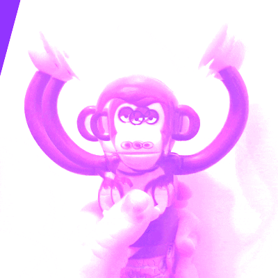Awooga Toy Monkey GIF