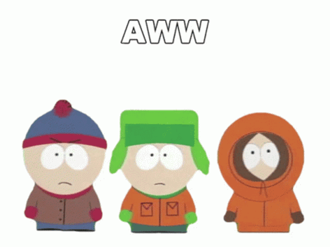 Aww South Park Reaction GIF