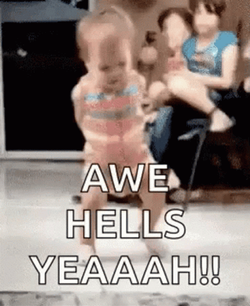 Aww Yeah Baby Dancing GIF