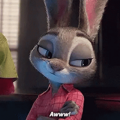 Awww Judy Hopps GIF