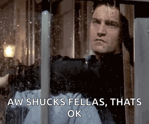 Awww Shucks Fellas Thats Ok GIF