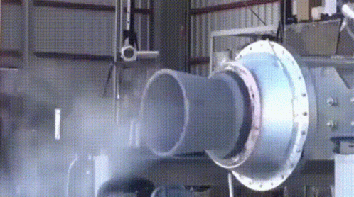 Axial Flow Turbine Engine Fire GIF