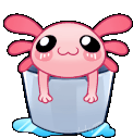 Axolot L Sticker GIF