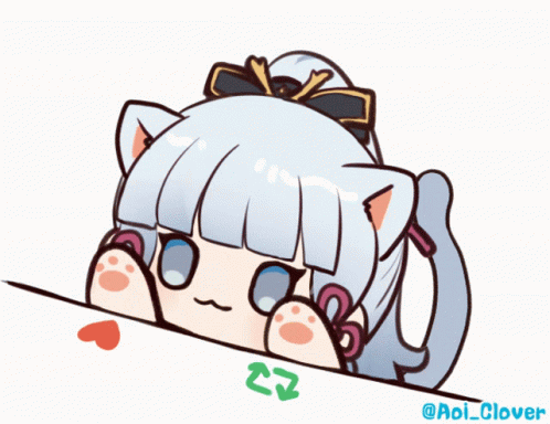 Ayaka Chibi Version GIF