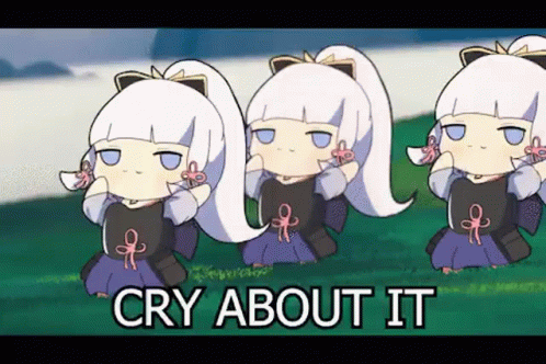 Ayaka Cry About It GIF