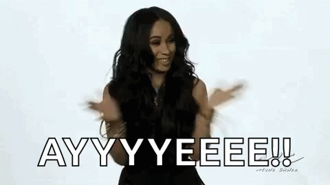 Aye Cardi B American Rapper Dance GIF