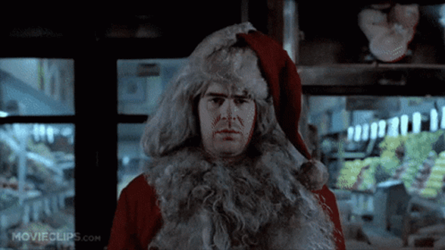 Aykroyd Trading Places Santa Peed On GIF