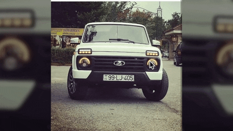 Azerbaijan Avtostop Niva4x4 Car GIF