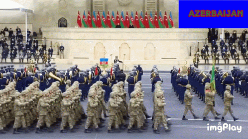 Azerbaijan Independence Army Soldiers GIF