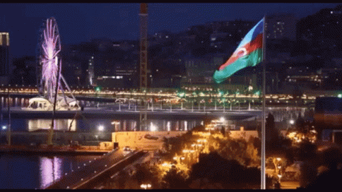 Azerbaijan Night Baku Eye GIF