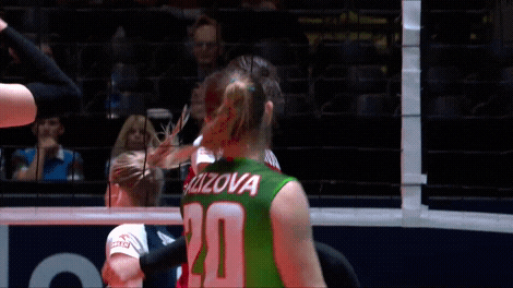 Azerbaijan Volleyball Athlete Marharyta Azizova GIF