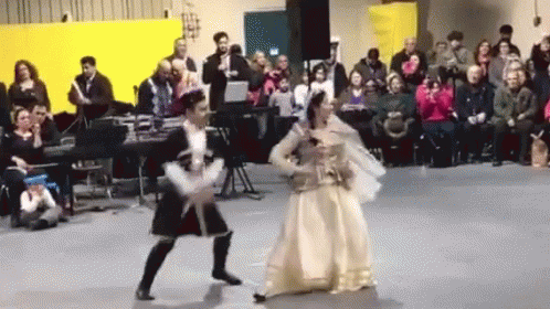 Azerbaijan Wedding Couple Dance GIF