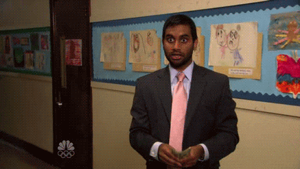 Aziz Ansari High Ballin Meme GIF