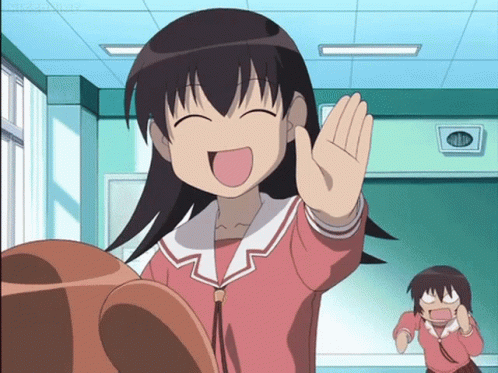 Azumanga Daioh Chop On GIF