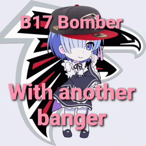 B17 Bomber With Another Banger Written In Pink GIF