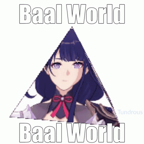 Baal World Rotating Moving Art GIF