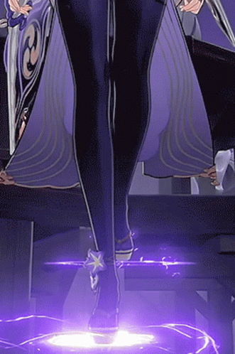 Baal Slow Motion Arrival Genshin Impact GIF