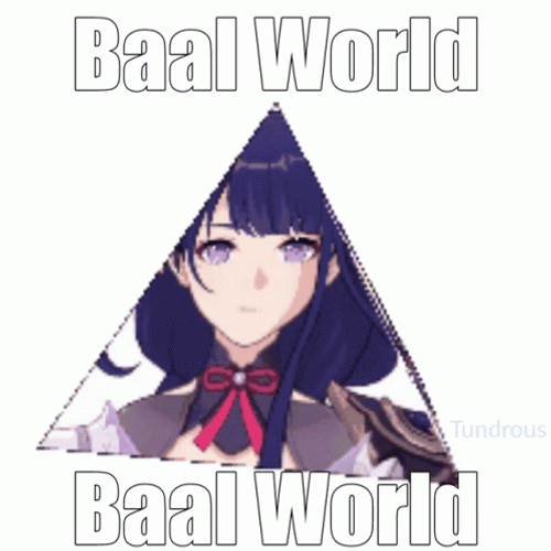 Baal World Rotating Moving Art GIF