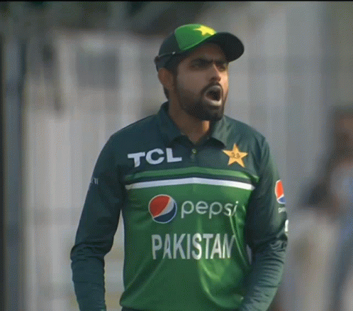 Babar Azam Angry Pakistan Team Captain GIF