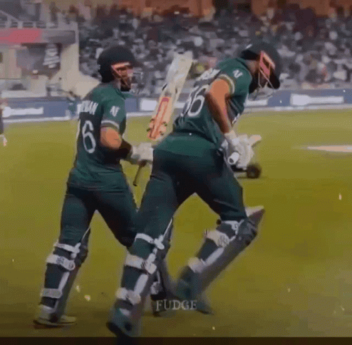 Babar Azam Mohammad Rizwan GIF