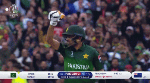 Babar Azam Pakistani Cricketer Winner GIF